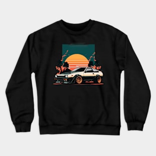 80s Retro car Crewneck Sweatshirt